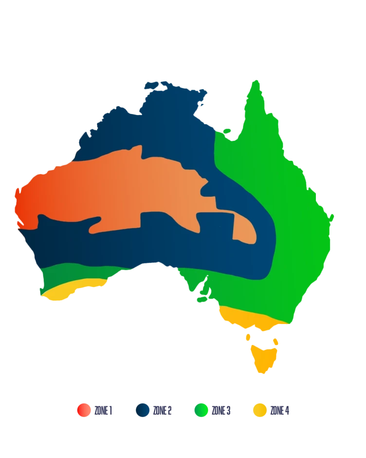 Small-scale technology certificate stc climate zone australia
