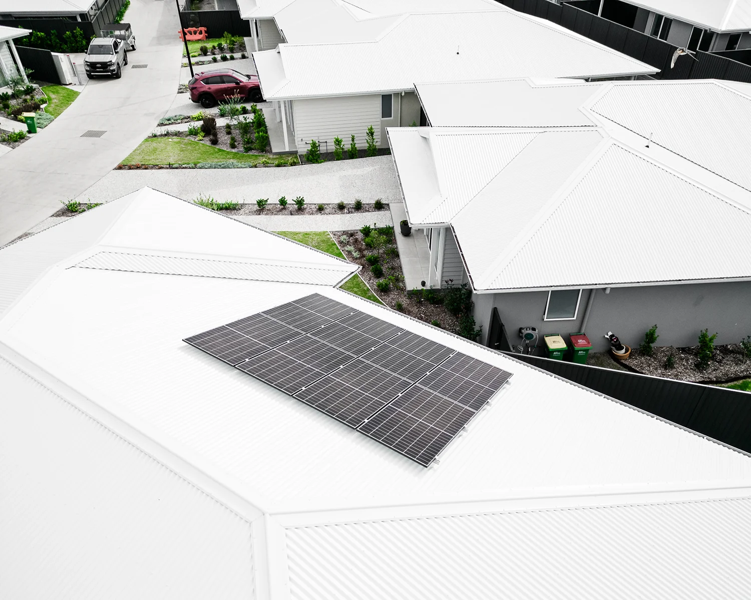 New home solar panel installation Newcastle Hunter region
