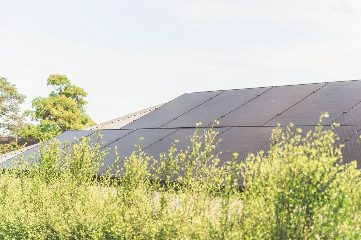 Solar panel system install
