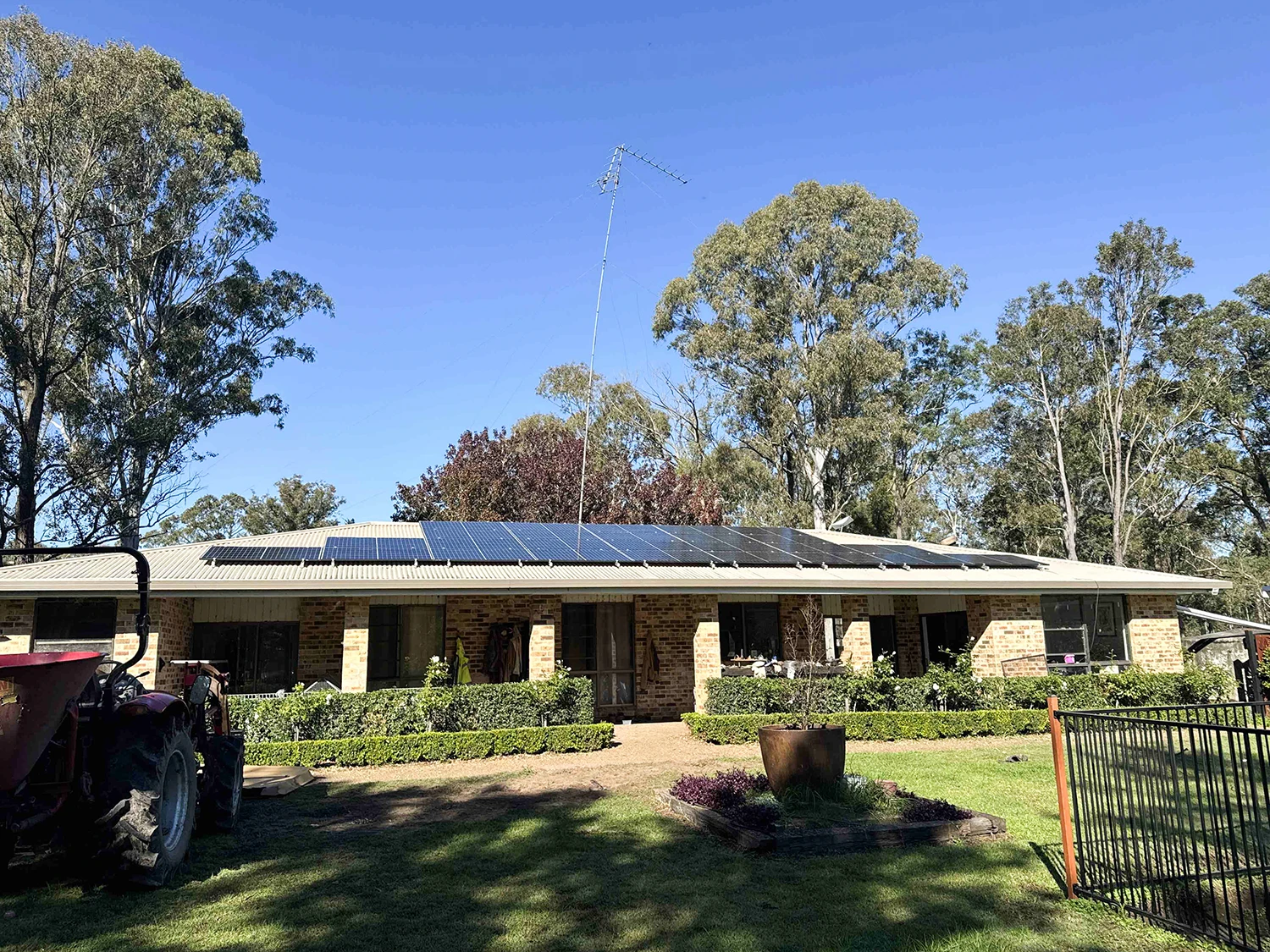 Residential property with solar