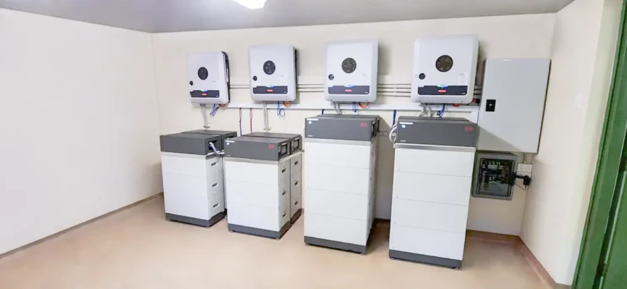 Commercial battery storage