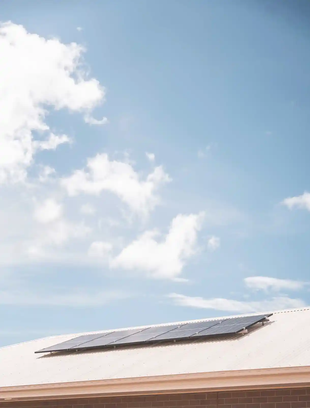 Home residential solar installation panels array system