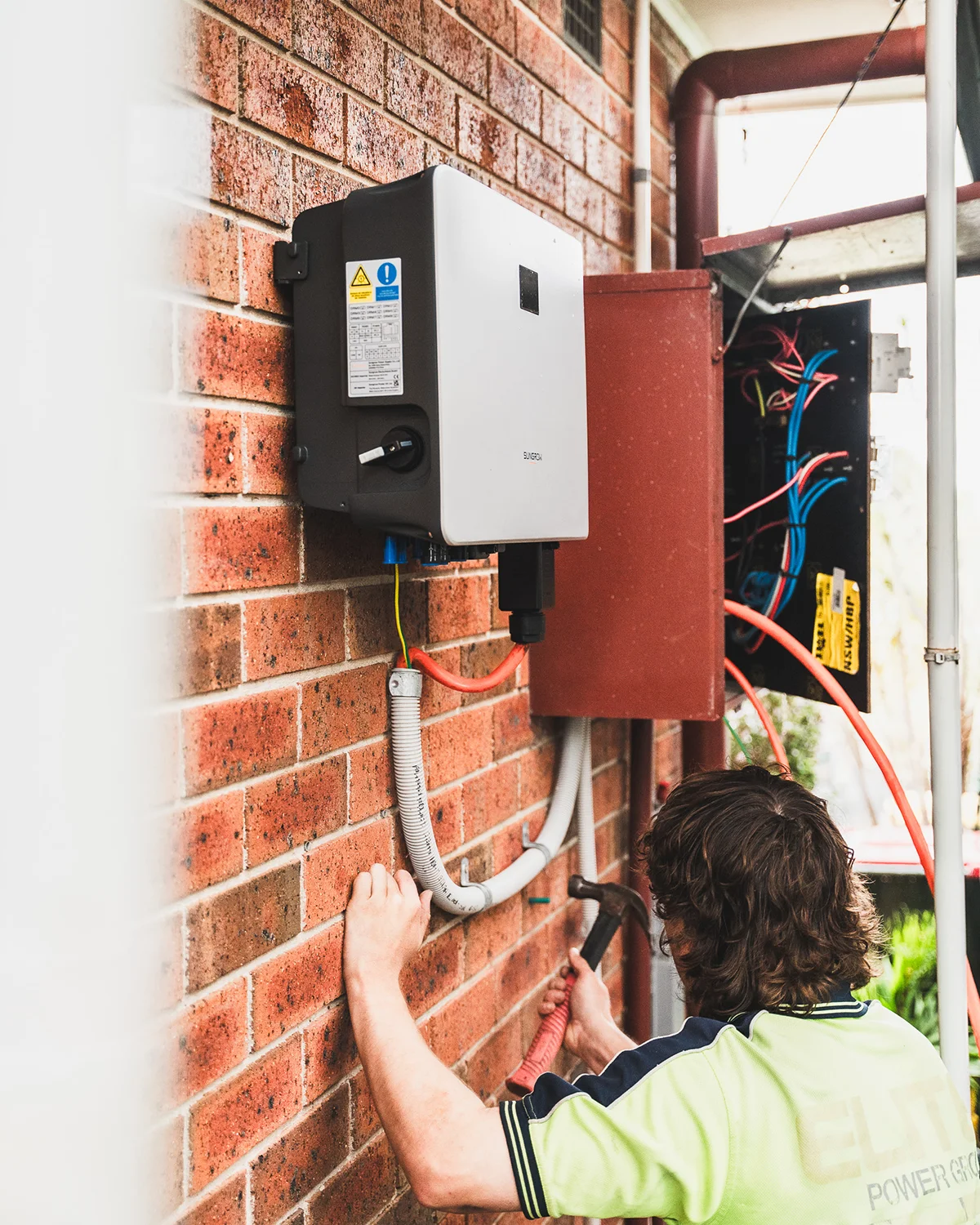 Sungrow single-phase inverter installation