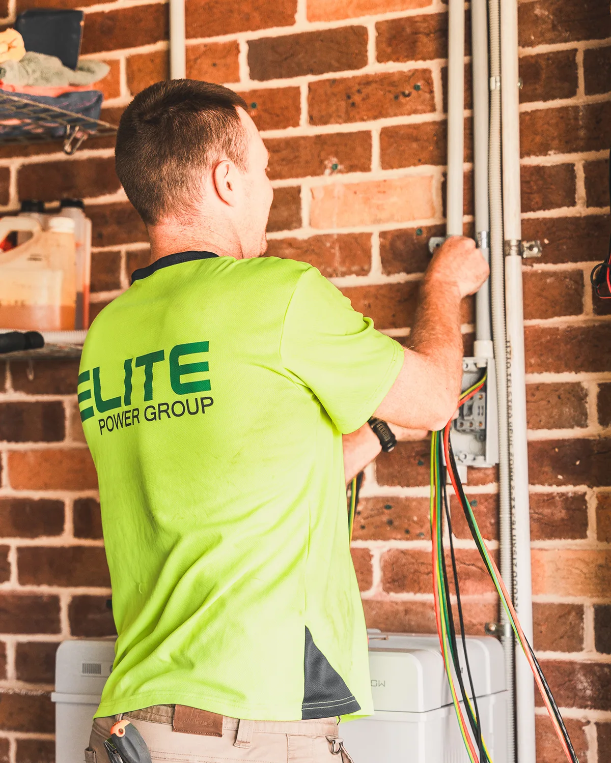 Elite Power Group Installer with Sungrow SBR Battery