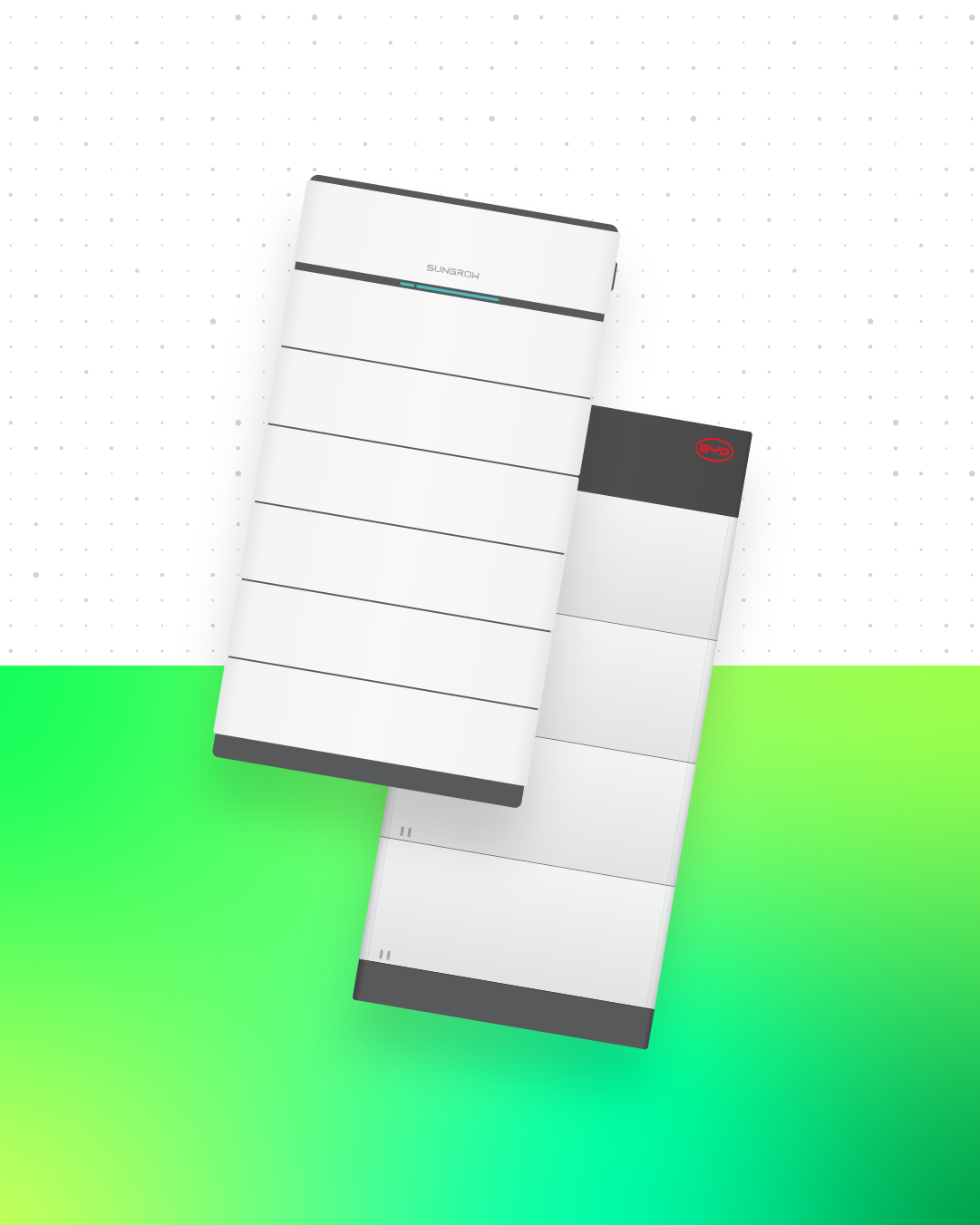 Sungrow and BYD battery storage