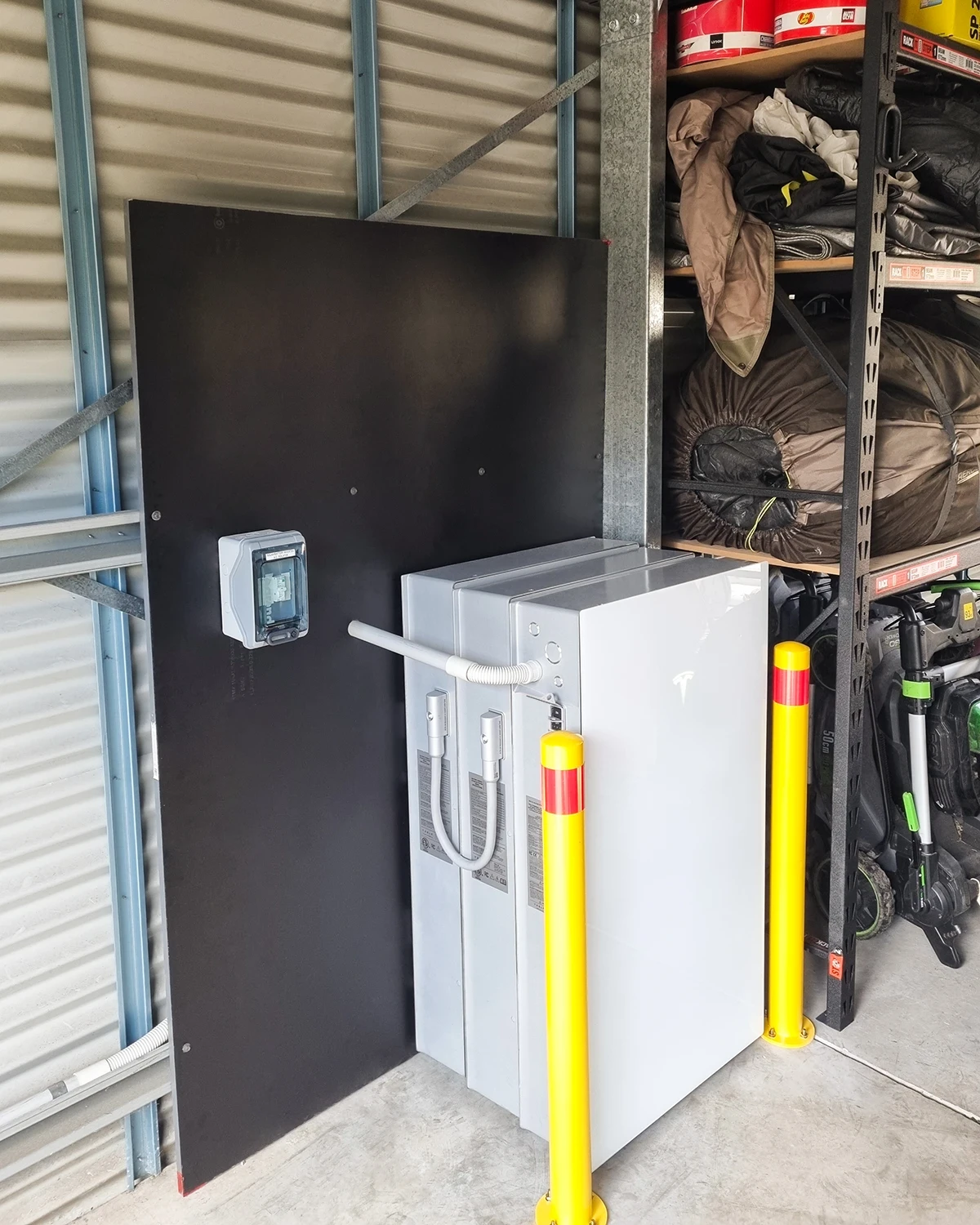 Triple Tesla Powerwall 3 installation