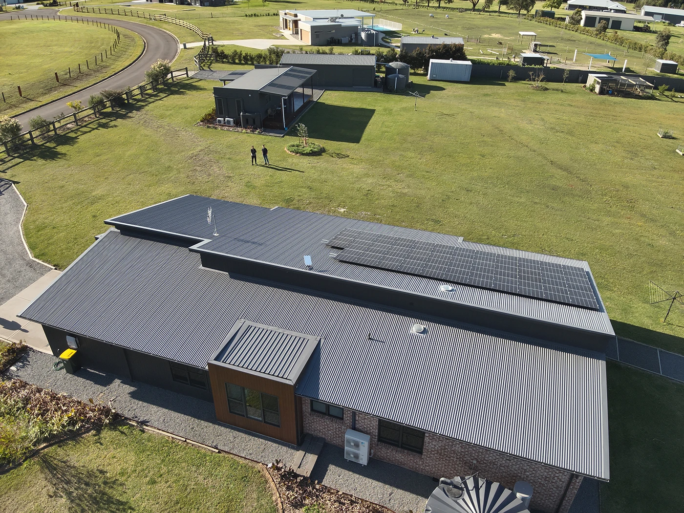 Rooftop solar system installation