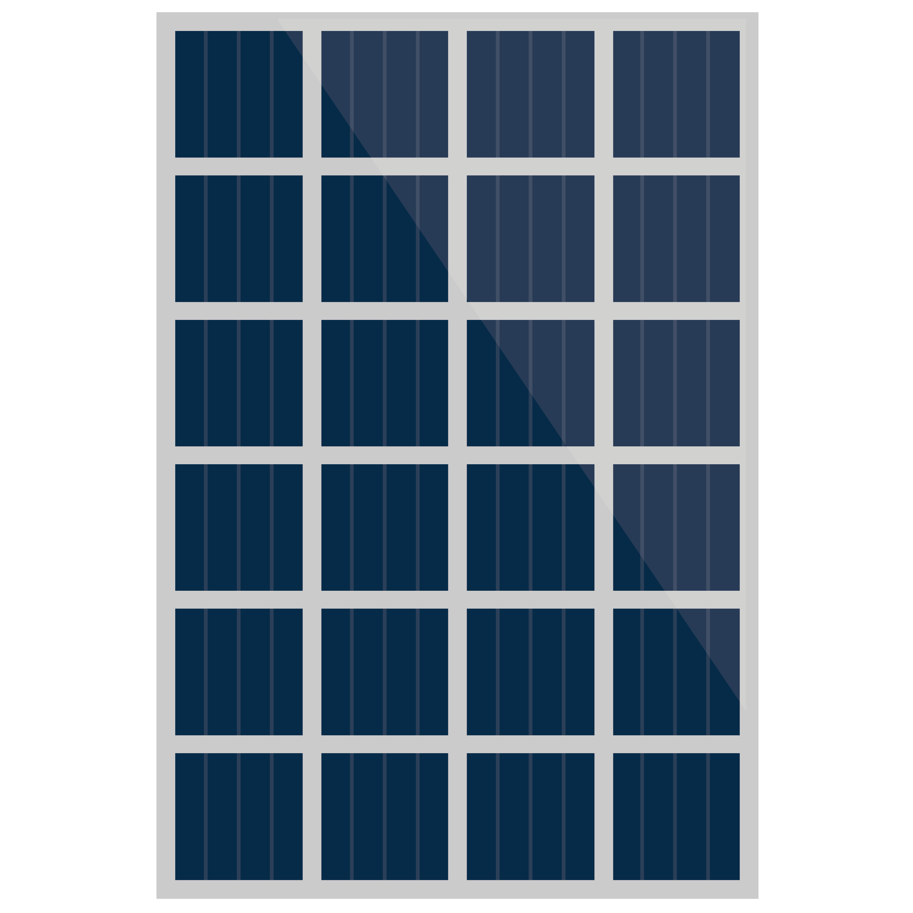 Solar panel icon