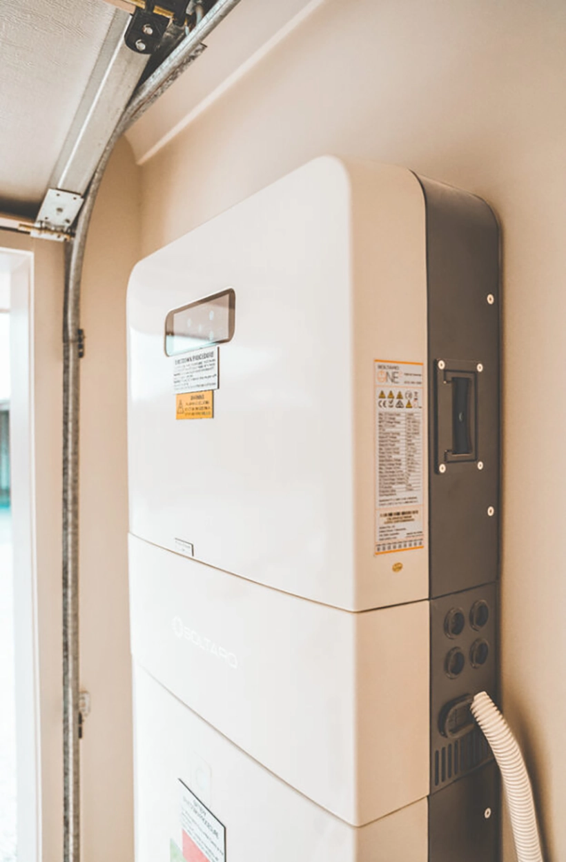 Home battery installation Home battery installation