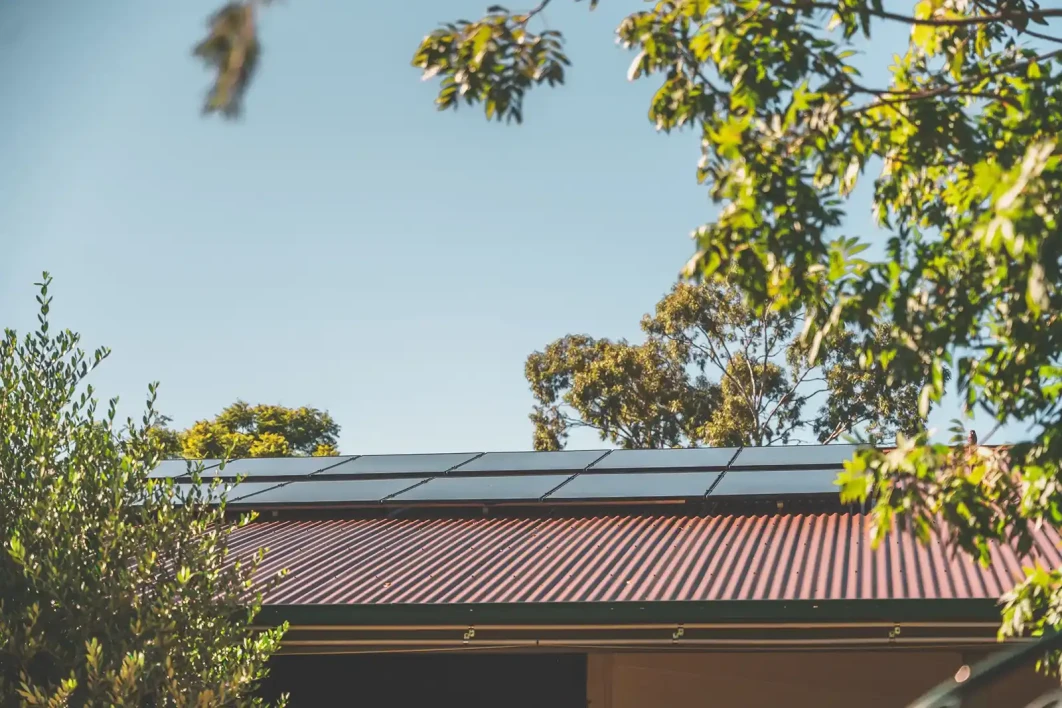 Solar panel installation