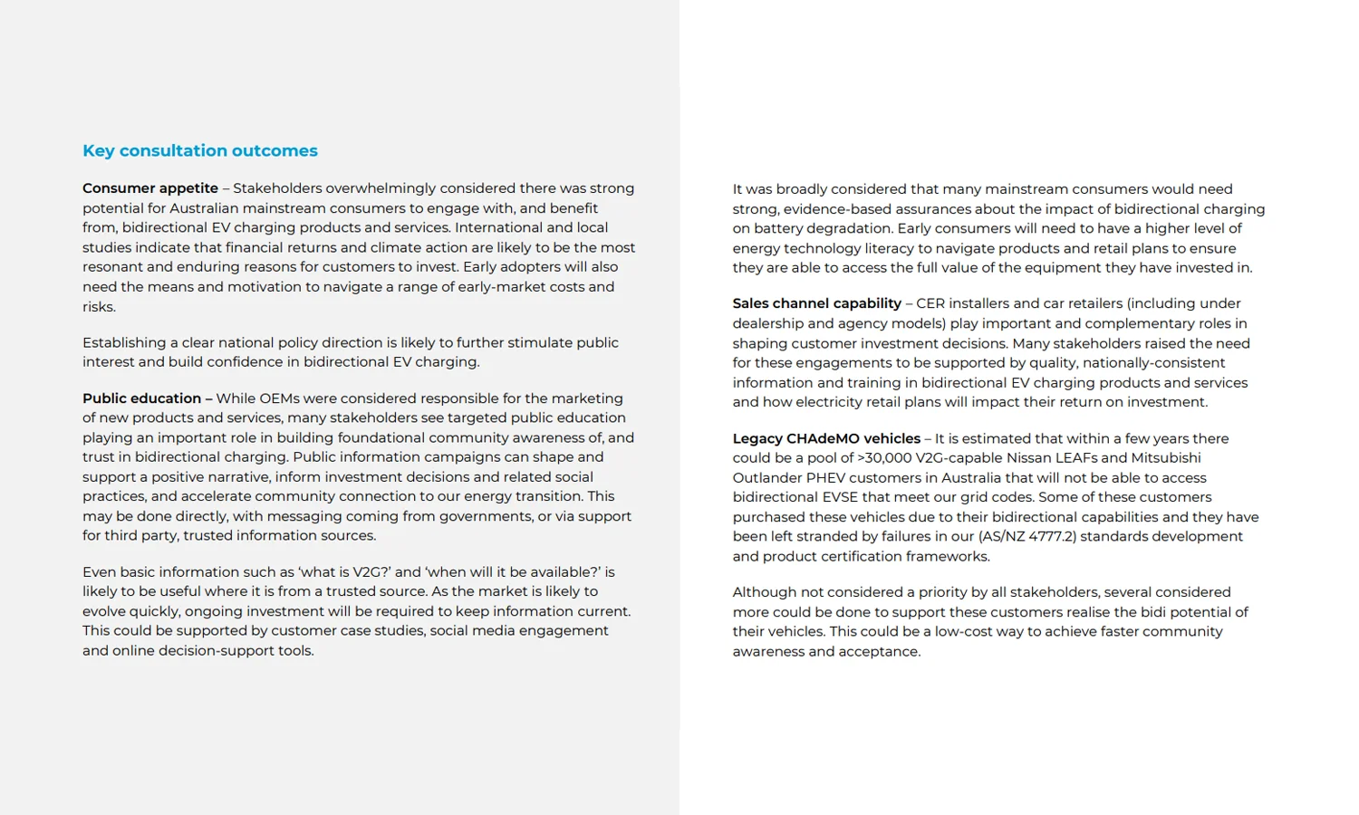 Consumer and Market Vehicle-to-Grid Demand Consumer and Market Vehicle-to-Grid Demand