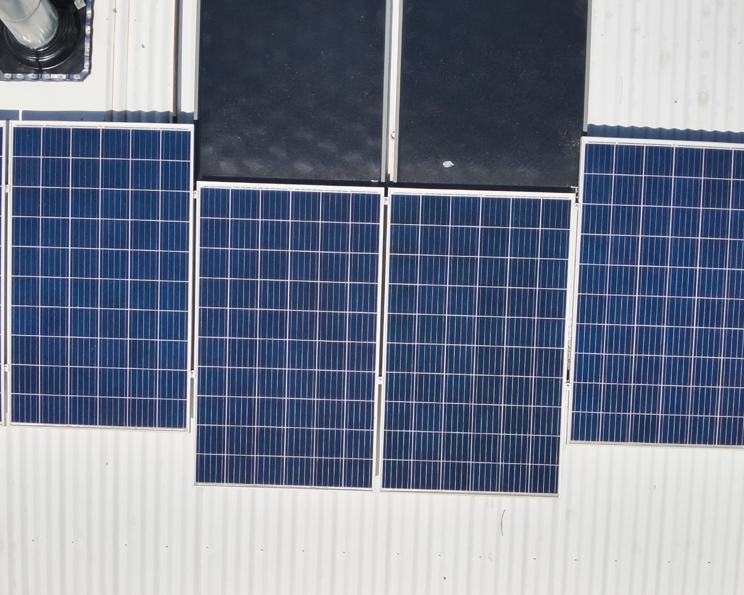 Rooftop solar panel