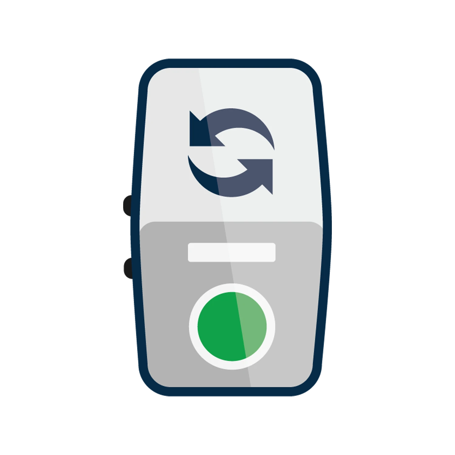 Bidirectional charger icon Bidirectional charger icon