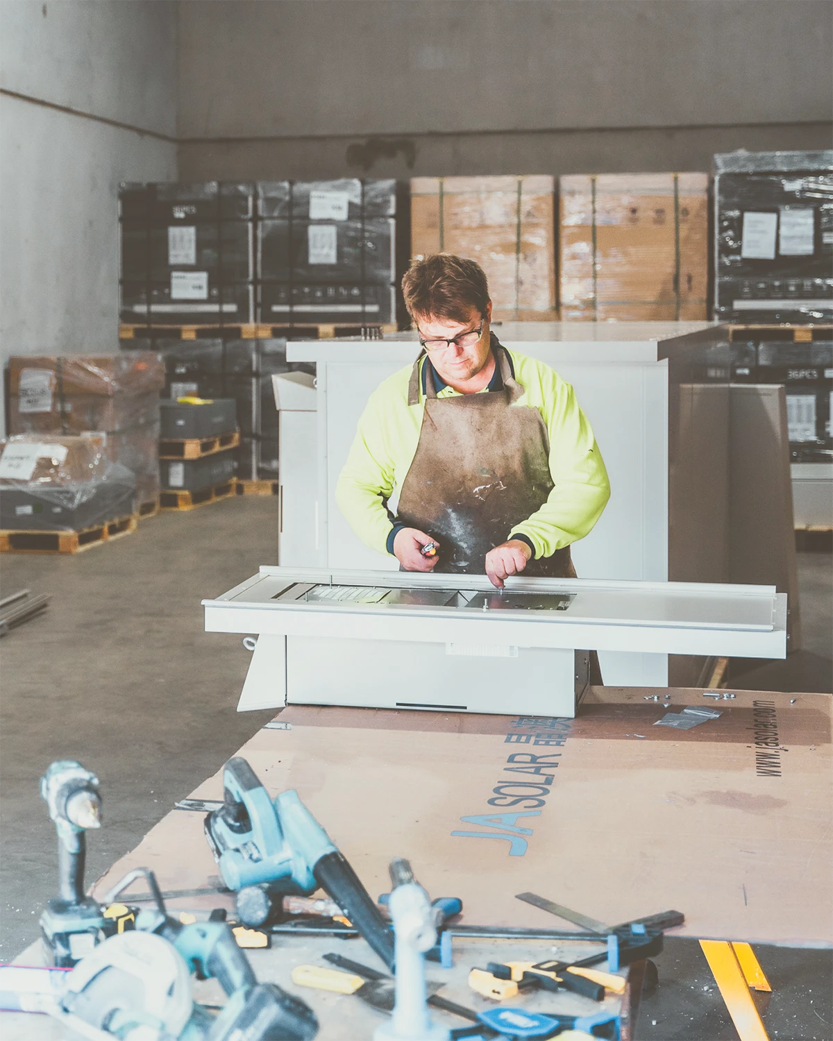 Energy storage enclosure fabrication