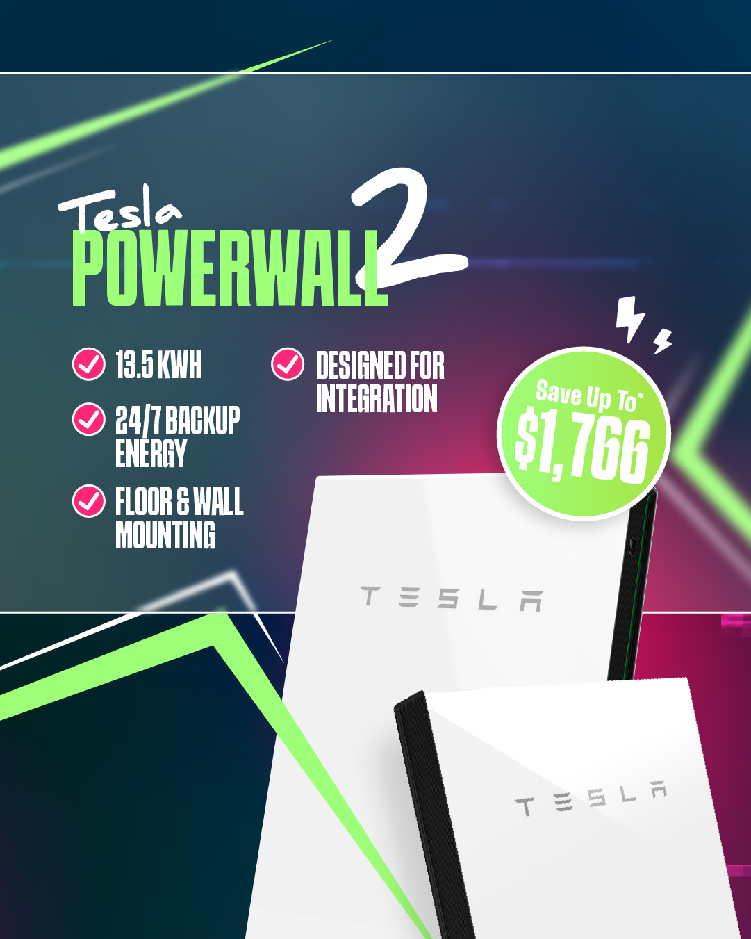 Tesla Powerwall 2 battery Tesla Powerwall 2 battery