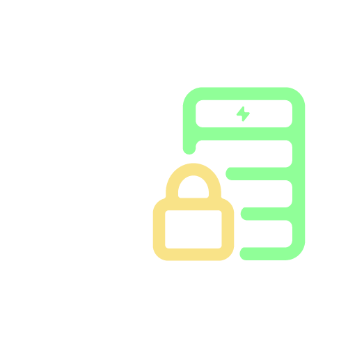 Solar battery icon