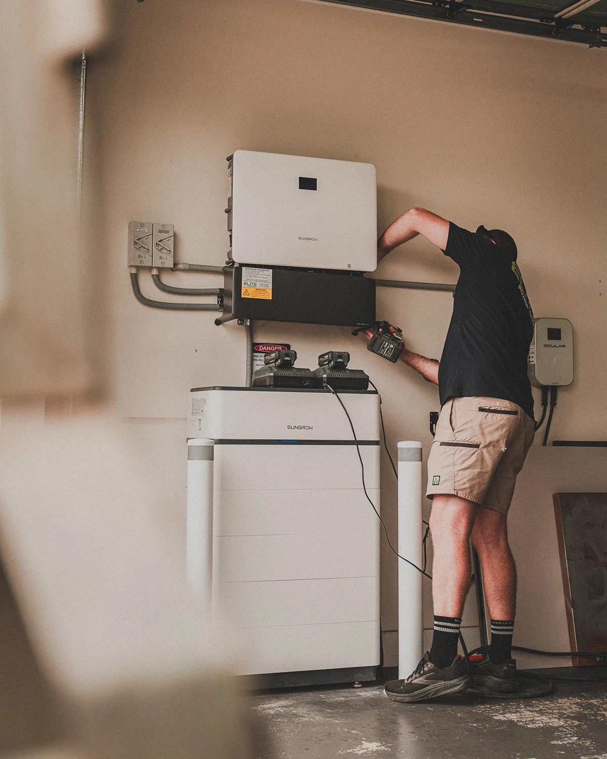 Sungrow SBH battery storage installed in Newcastle NSW