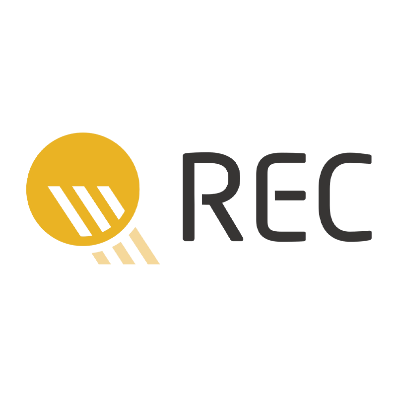 REC group solar logo