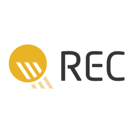 REC group solar logo