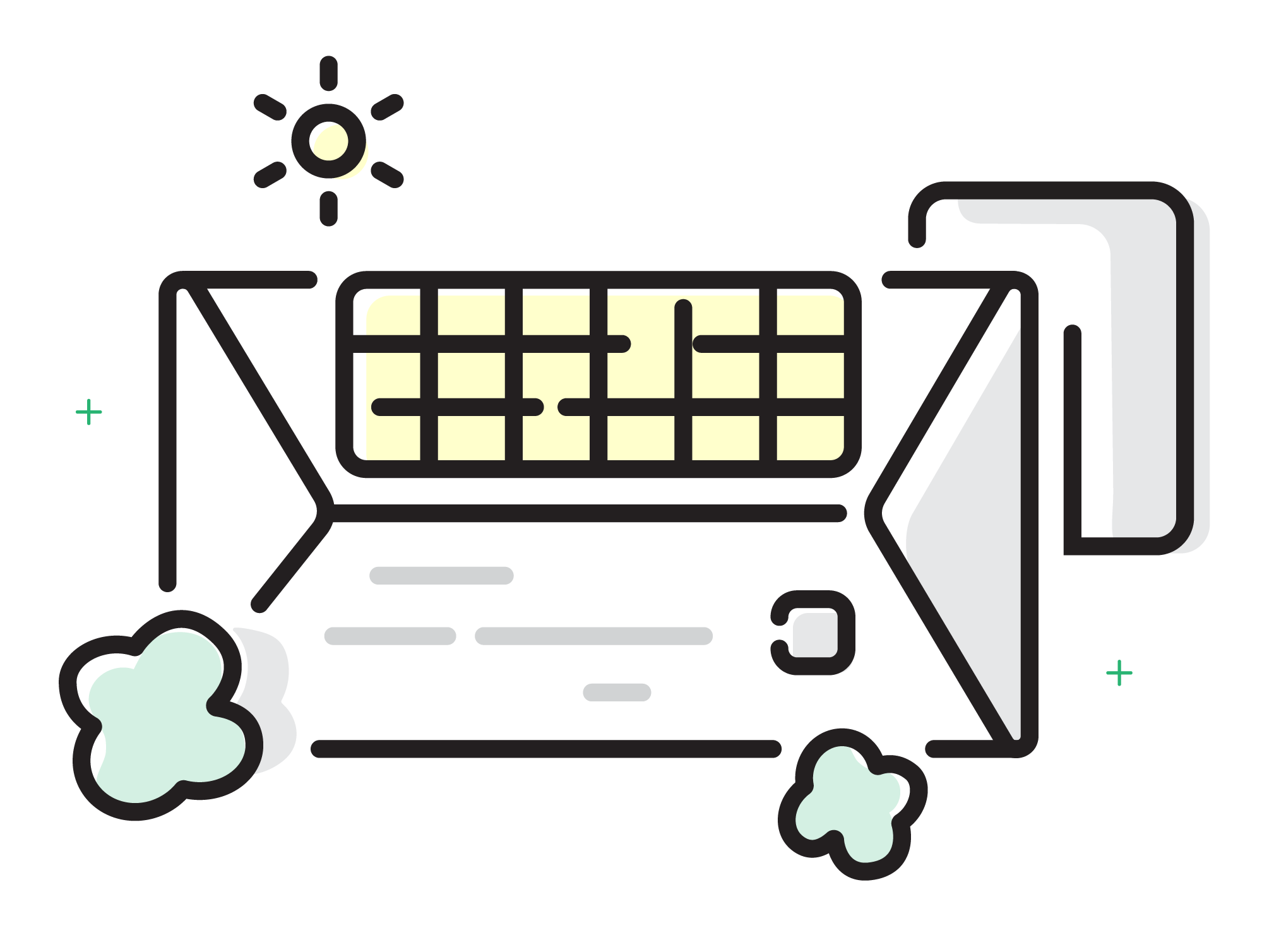 Residential solar system icon Residential solar system icon