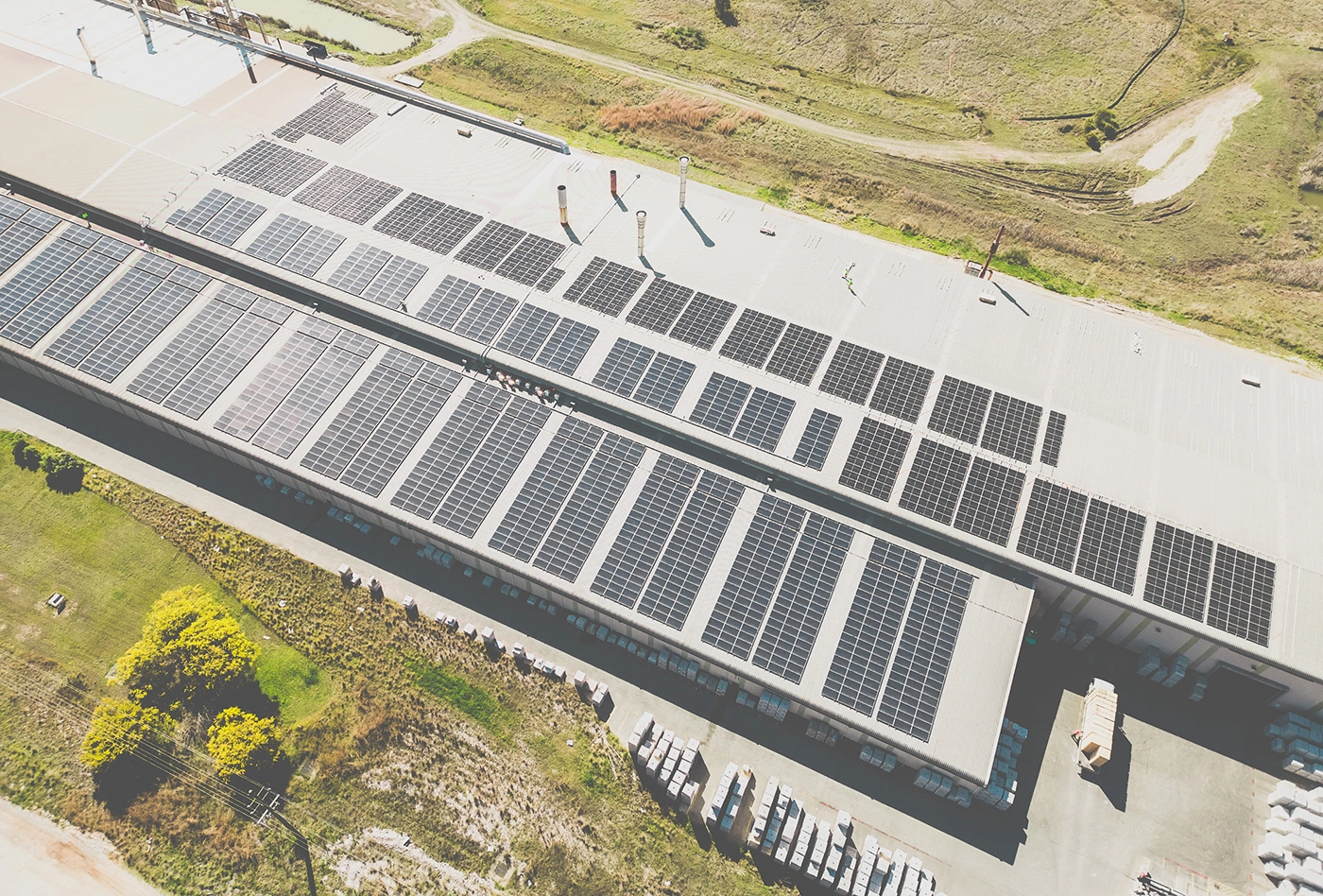 NCIA 2MW solar commercial installation