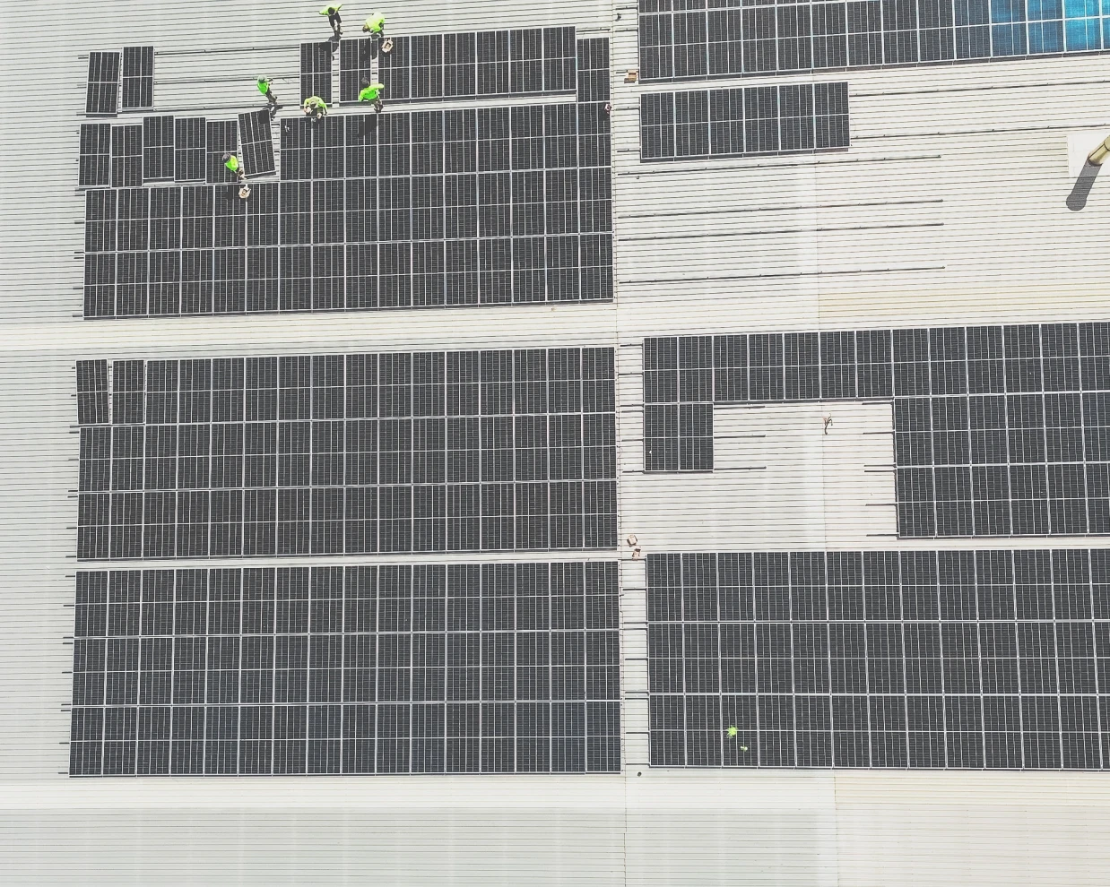 Solar installers for MW solar PV installation
