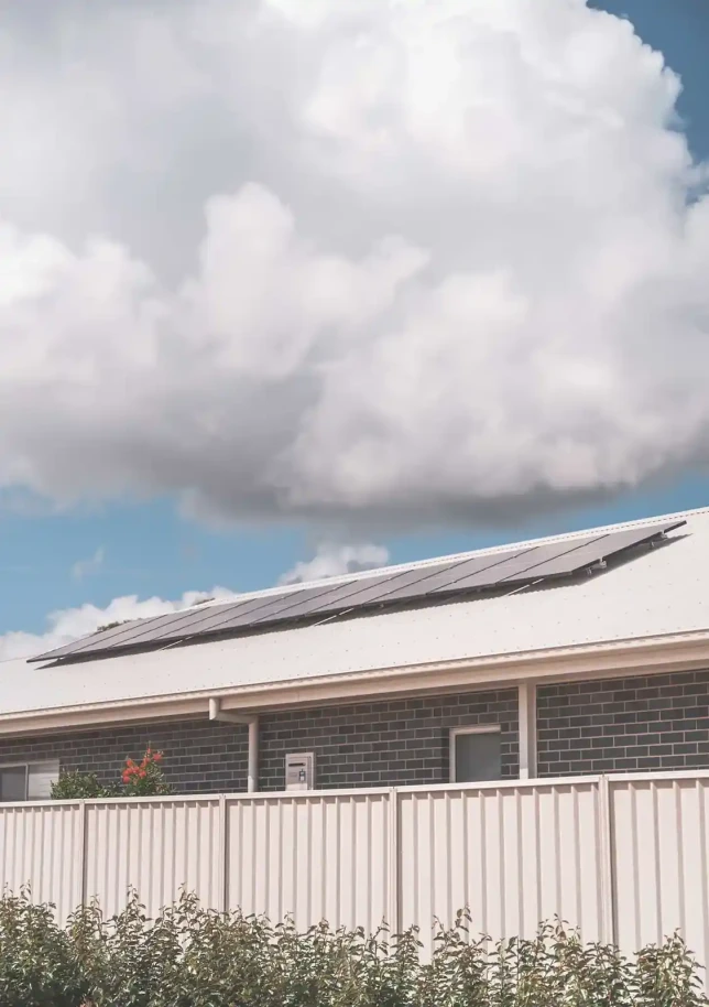 Home Solar panel array