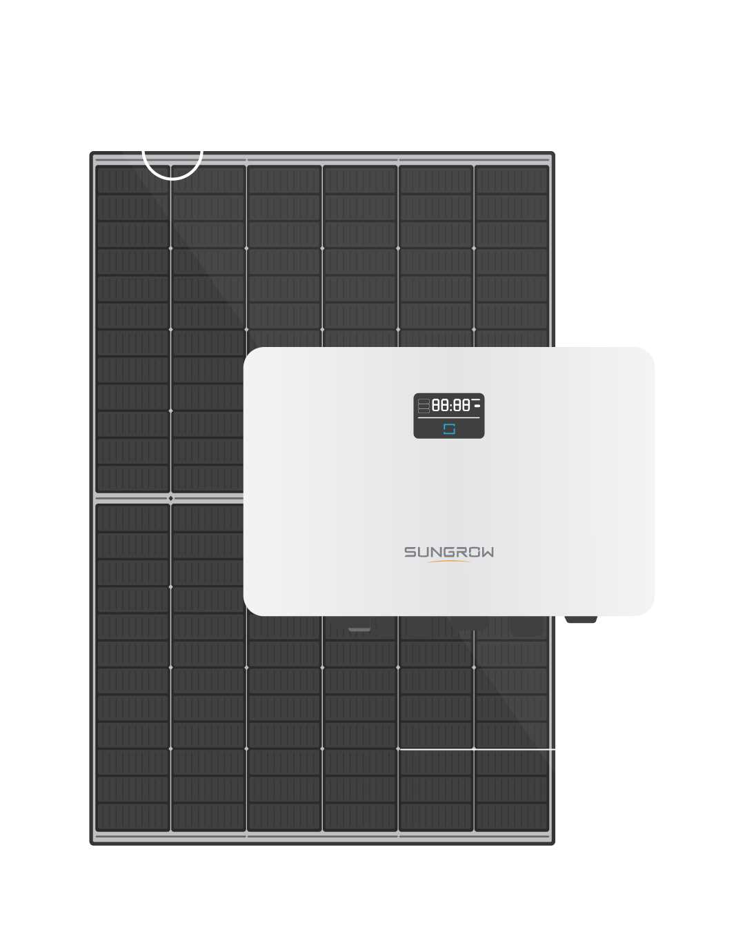 Mid-tier solar system package Mid-tier solar system package