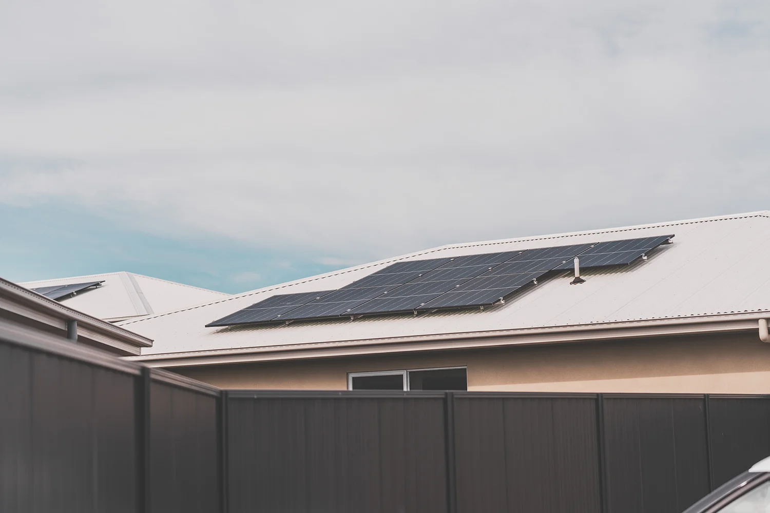 Home solar system installation