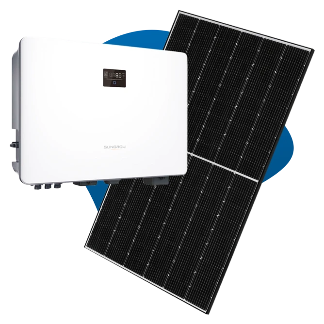 Mid-tier 6.6kW Solar package (JA Solar + Sungrow)