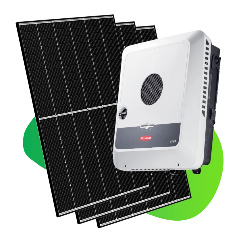 Trina solar panels and Fronius inverter