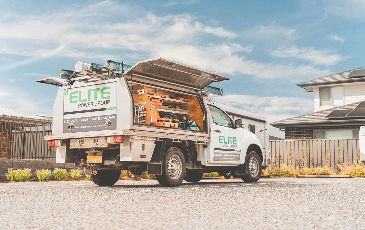 Elite Power Group Electrician Truck