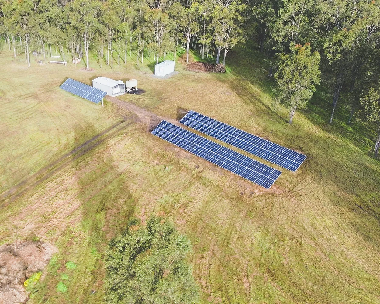 Off-grid ground mount system