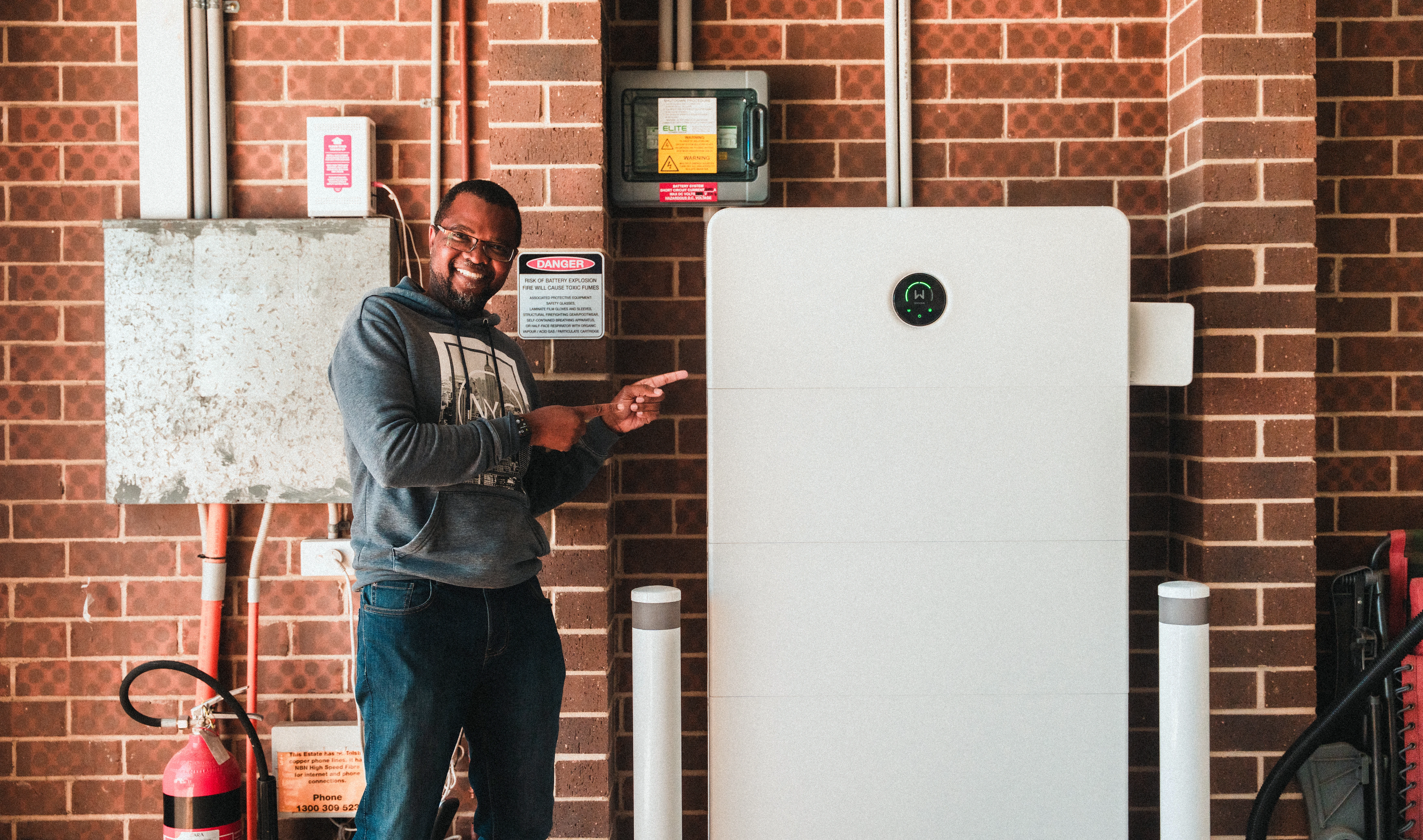 15kW+ TW Solar panels with 32kWh GoodWe ESA battery
